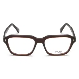 Irus Brown Square Eye Frames for Men image 2