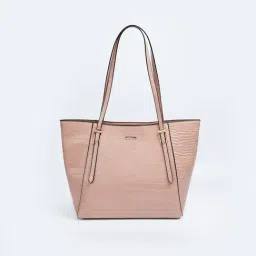 Ginger by Lifestyle Pink Animal Effect Shoulder Handbag-picture-25