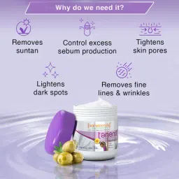 Aryanveda Tanend Bleach Cream - 450 ml image 2