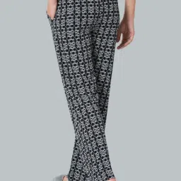 Van Heusen Black Printed Lounge Pants image 2