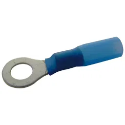 MULTICOMP PRO Ring Crimp Terminals CRIMP TERMINAL, RING, HS, 6MM, BLUE, RHD2-6 (Pack of 100)-picture-11