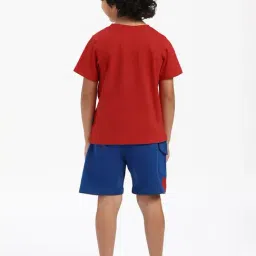 Nauti Nati Boys Multicolor Cotton Printed Regular Fit T-Shirt image 2