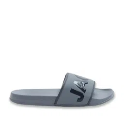 Jack & Jones Men's Ultimate Grey Slides image 2
