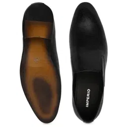 Imperio by Regal Men's Black Formal Loafers image 4