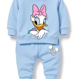 x2o Kids Daisy Duck Printed Sweatshirt With Joggers image 1