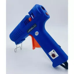 CRAFTYGUN 150 W Trigger Feed Hot Glue Gun Blue with 2 Stick, FD-150 W image 4
