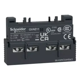 SCHNEIDER ELECTRIC Contactor Auxiliary Contacts CONTACT BLOCK, 1NO/1NC, SCREW, GVAE11-picture-17