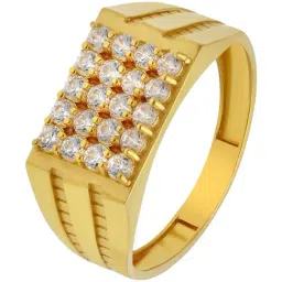 Malabar Gold and Diamonds 22k (916) Yellow Gold Ring for Men-picture-31