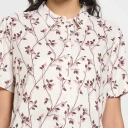 Honey by Pantaloons Bridal Blush Printed Casual Shirt image 5