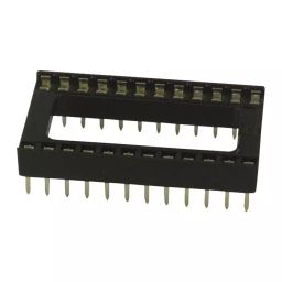 MULTICOMP PRO IC Sockets DIP SOCKET, 24POS, 2.54MM, TH, SPC15503 (Pack of 5)-picture-28