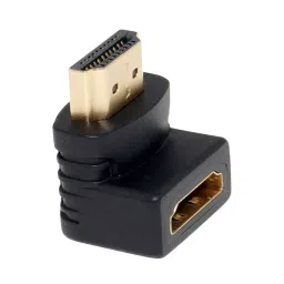 LOTA High-Speed HDMI Male to HDMI Female Adapter 90° Right Angle Design Supports 4K Ultra HD Resolution, Black-picture-17