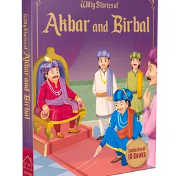 wonder house books Witty Stories of Akbar and Birbal - Collection of 10 Books: Illustrated Humorous Stories - English-picture-27