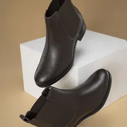 Red Tape Women Casual Block-Heeled Chelsea Boots-picture-25