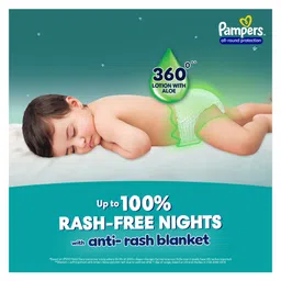 Pampers All round Protection Pants, Double Extra Large size baby diapers (XXL), Lotion with Aloe Vera - 9 Pieces image 3