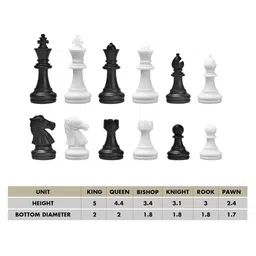 YAMAMA Magnetic Games Magnetic Chess Board Game With Folding Chess Board Premium Quality Staunton Chess Pieces And Storage Box For Kids And Adults - Multicolor image 3