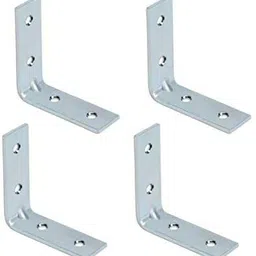castersman Angle Bracket for Chairs/Tables - Shelf L Shape (65 X 65 MM) Pack of 24 Pieces Appliance Furniture Caster-picture-22
