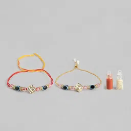 House of Pataudi Bhai Bhabhi Rakhi Gift Set image 1