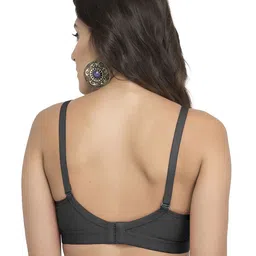 College Girl Cg1304 Pack Of 3 Cotton Full Coverage Lightly Padded Minimizer Bra image 2