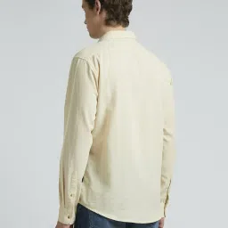 Pepe Jeans Beige Regular Fit Shirt image 2
