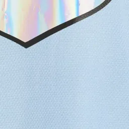 Fame Forever by Lifestyle Girls Light Blue Cotton Printed Dress image 4