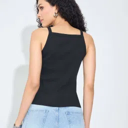 Sf Jeans By Pantaloons Black Beauty Slim Fit Top image 2