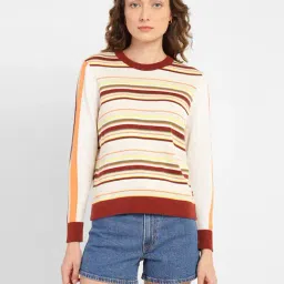 Levi's Multicolored Pure Cotton Striped Sweatshirt-picture-16