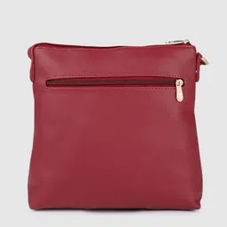 Baggit Women Red Geometric Printed Structured Sling Bag image 3