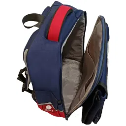 Little Surprise Box Navy & Red Printed Backpack image 2