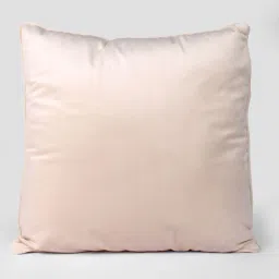 STITCHNEST Beige Velvet Both Side Holland Cushion Covers with Piping - Set of 2 image 2