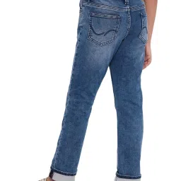 Jack & Jones Junior Kids Blue Cotton Jeans image 2