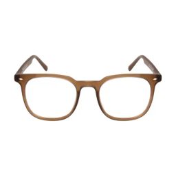 Ted Smith Premium Italian Brown Square Unisex Eye Frames-picture-38