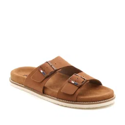 U.S. Polo Assn. Men's Tan Casual Sandals image 2