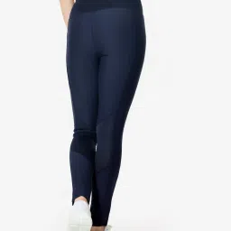 Domyos By Decathlon Navy Regular Fit Sports Tights image 2