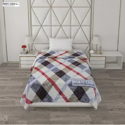 Monte Carlo Multicolor Polyester 553 GSM Winter Blanket image 2