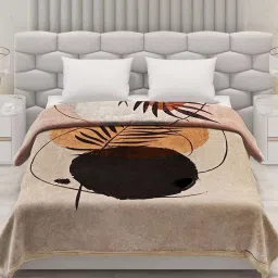 Monte Carlo Beige Polyester 600 GSM Winter Blanket image 2