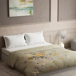 DDECOR Live beautiful Floral Orange 110 Cotton Double Winter Quilt-picture-47