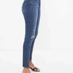 GAP Blue Cotton Solid Jeans-image-77