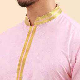 Sethukrishna Men Floral Printed Kurta image 2