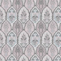 MAFATLAL Blue & Pink Floral Printed Cotton 186 TC King Bedsheet 1.08 m x 1. 08 m image 5