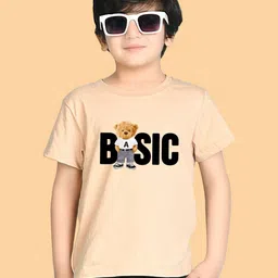 NUSYL Boys Graphic Printed Round Neck Cotton T-shirt-picture-24