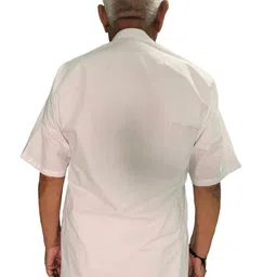 ramraj trends Premium Soft White Cotton Short Kurta for Men - 100% Pure and Comfortable image 5