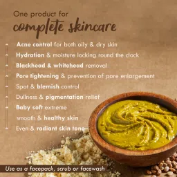 Nat Habit Fresh Daily Ubtan Lavender Charm Face Pack image 4