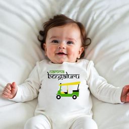 KNITROOT Infants Printed Cotton Round Neck Rompers-picture-46