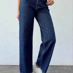 AngelFab Women Relaxed Fit High-Rise Stretchable Jeans image 5