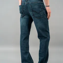 Rookies Men 1 Mid-Rise Light Fade Stretchable Jeans image 4