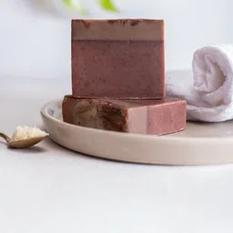 Desam Organics Manjistha & Oudh Cold Process Artisanal Handmade Soap - 100 g image 2