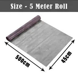 Aura Brown 2 Pieces Self Shining Design Water Resistant Shelf Liner Organisers image 5