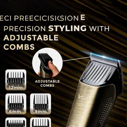 VGR V-669 Professional Trimmer - Gold image 2