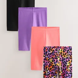 NEXT Girls Set of 4 Cropped Leggings-picture-6