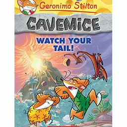 Geronimo Stilton Cavemice Watch Your Tail Story Book - English-image-25